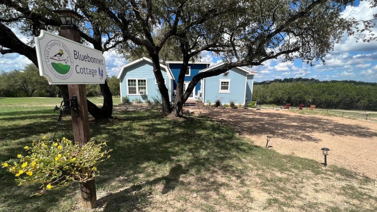 Hill Country Highland'S Bluebonnet Cottage Marble Falls Exterior foto